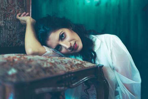 Resting, Teal (Nirit 1)