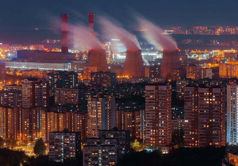 Московские градирни с причёсками фото превью