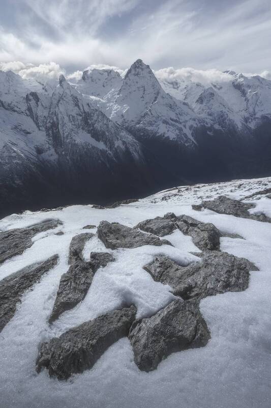 горы, осень, кавказ Йотунхейм фото превью