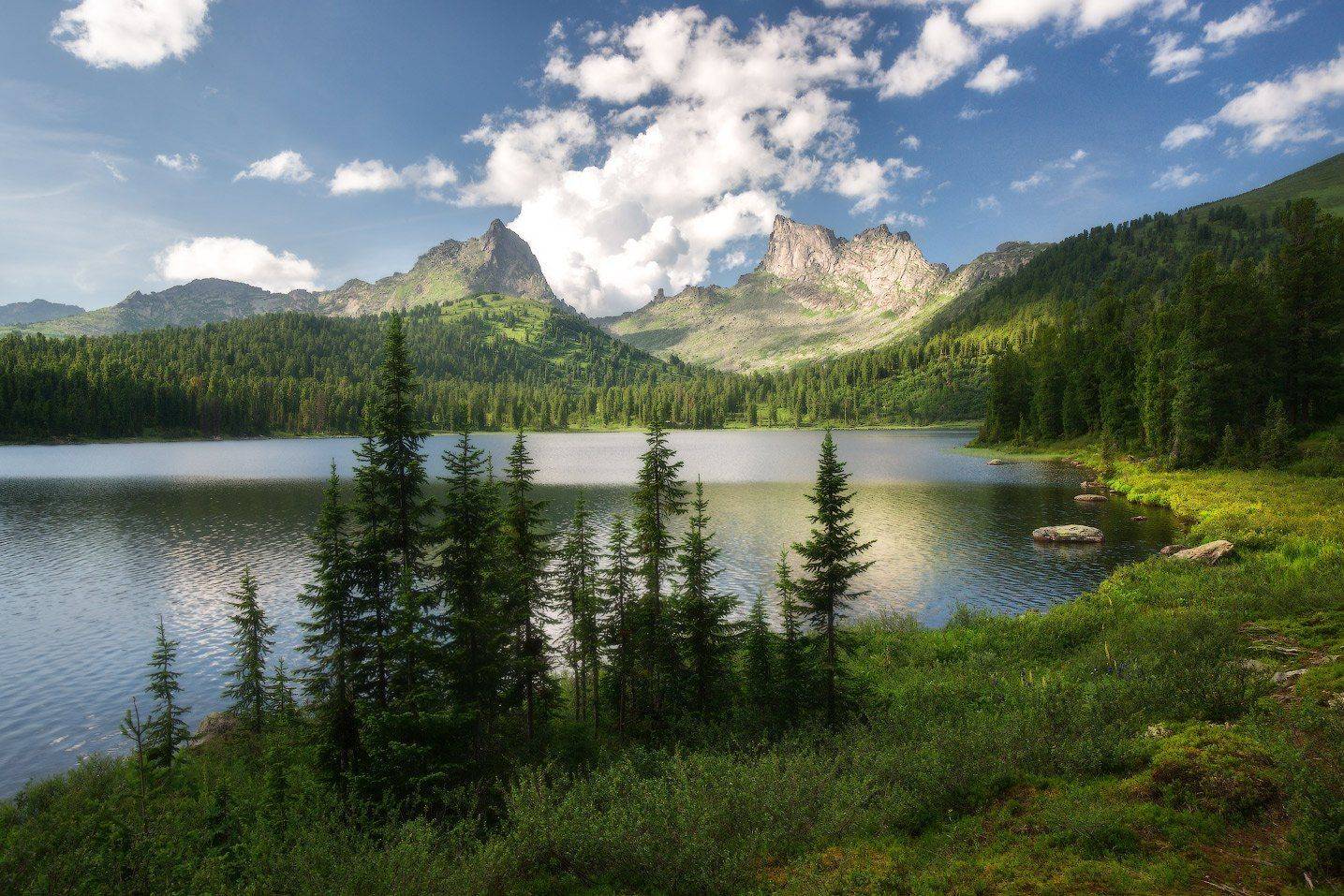 светлое, ергкаки, горы, Владимир Ляпин