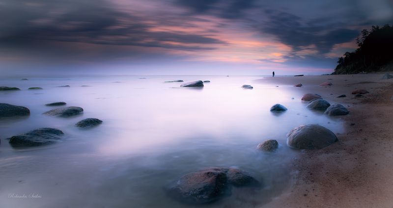 Baltic sea, Evening, Klaipeda, Landscape, Long exposure, Sea Klaipeda фото превью