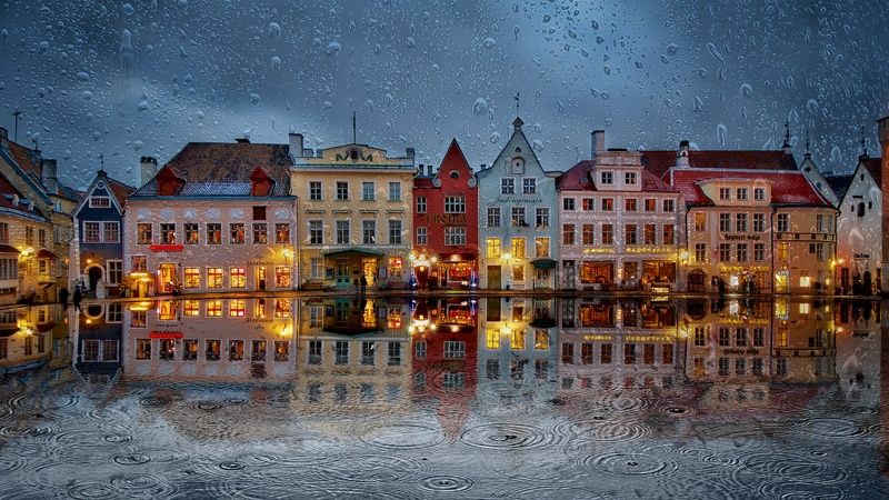 estonia, tallinn, capital city, city, city life, cityscape, europe, famous place, international landmark, long exposure, night, night light, night photography, tourist attraction, travel, travel destination, travel and tourism, unesco, unesco world herita Prank фото превью