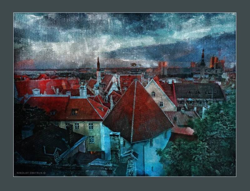 Город, Музыка, Эстония начало сна. Таллинн фото превью