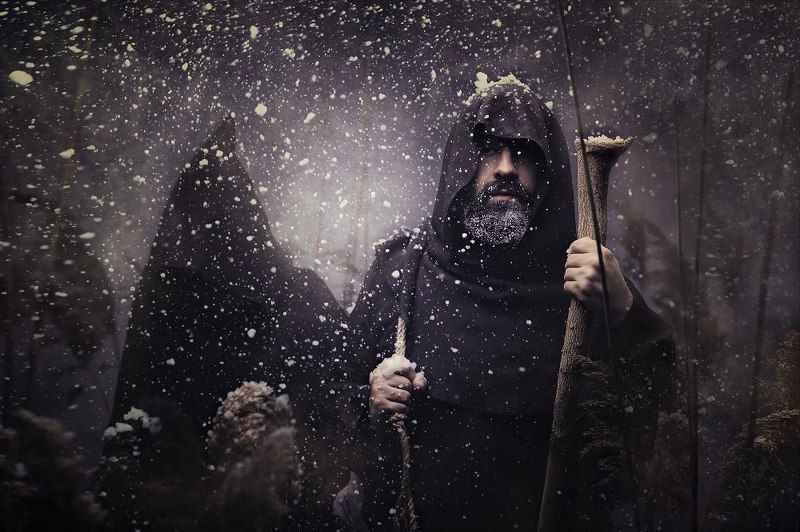 Жанровый портрет Монах с послушником фото превью