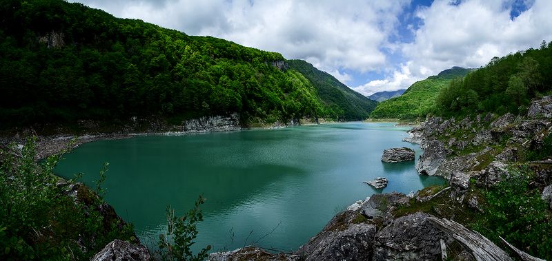 море абхазия горы небо пейзаж закат путешествия отдых  Амткел фото превью