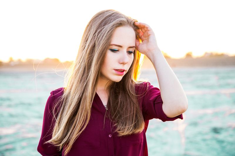 Portrait, people, beauty, girl, model Настя фото превью