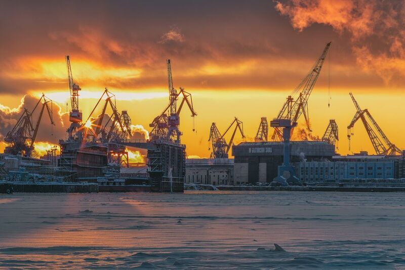 Морская столица зимой фото превью