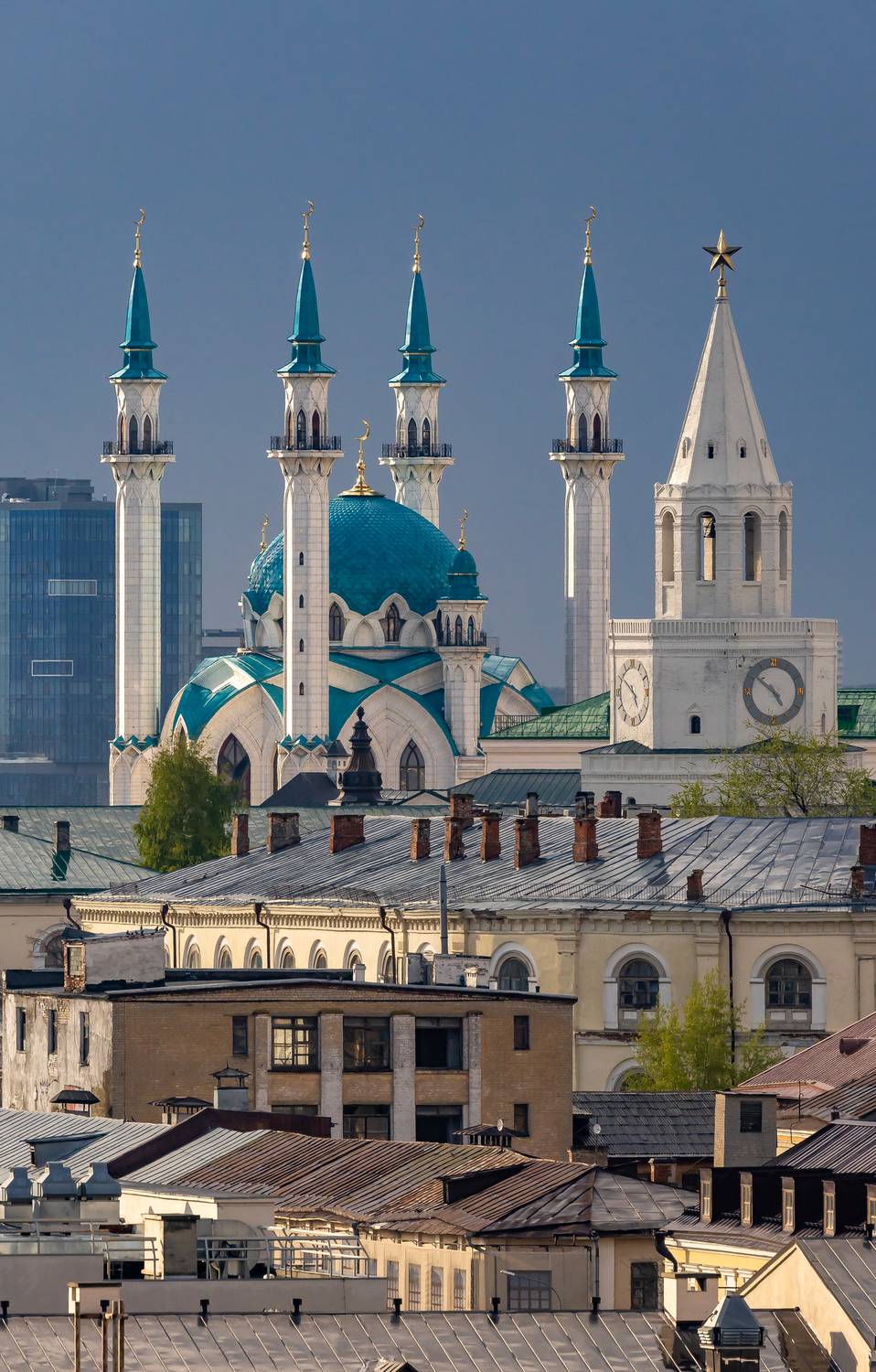 казань, город, татарстан, кул шариф, спасская башня, архитектура, Подосинников Максим
