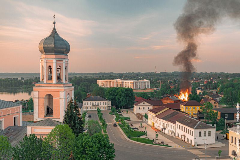 валдай Утро в Валдае фото превью