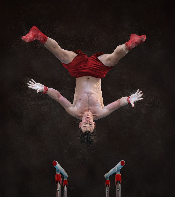 sport, sports_photography, gymnastics Parallel Descent фото превью
