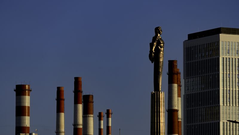 Москва, Площадь Гагарина, памятник Юрию Гагарину, Ракурсы Москвы Ракурсы Москвы фото превью