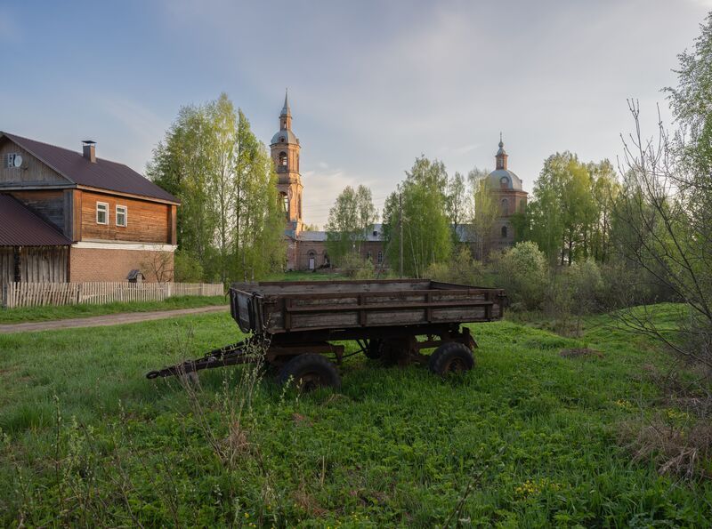 Весенний день в селе Пищалье фото превью