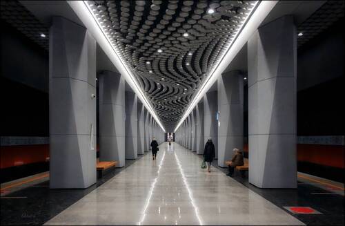 станция метро Воронцовская . Москва