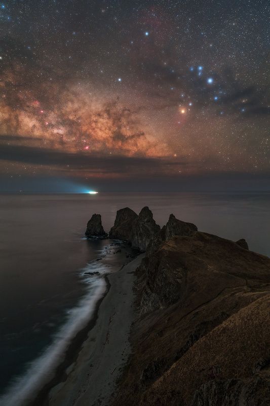 приморье, млечныйпуть Момент прояснения фото превью