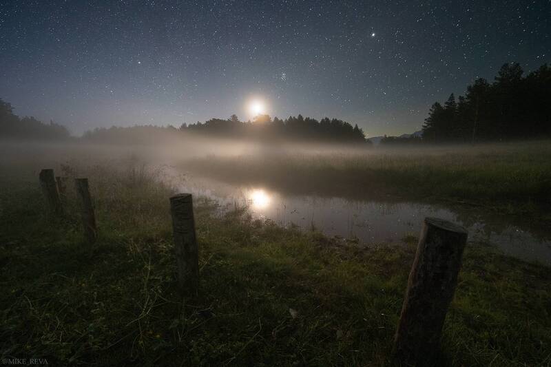 Лунной ночью фото превью