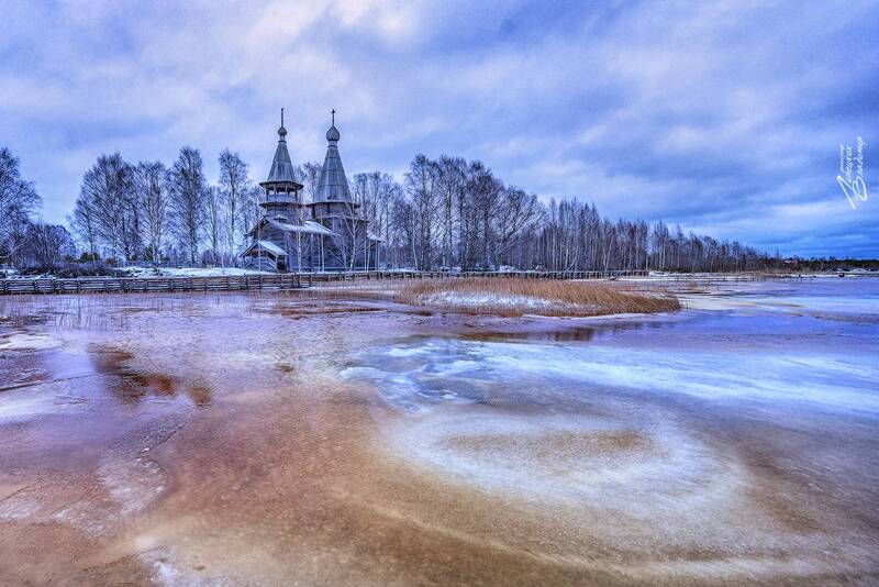 Церковь Богоявления Господня в Чёлмужах фото превью