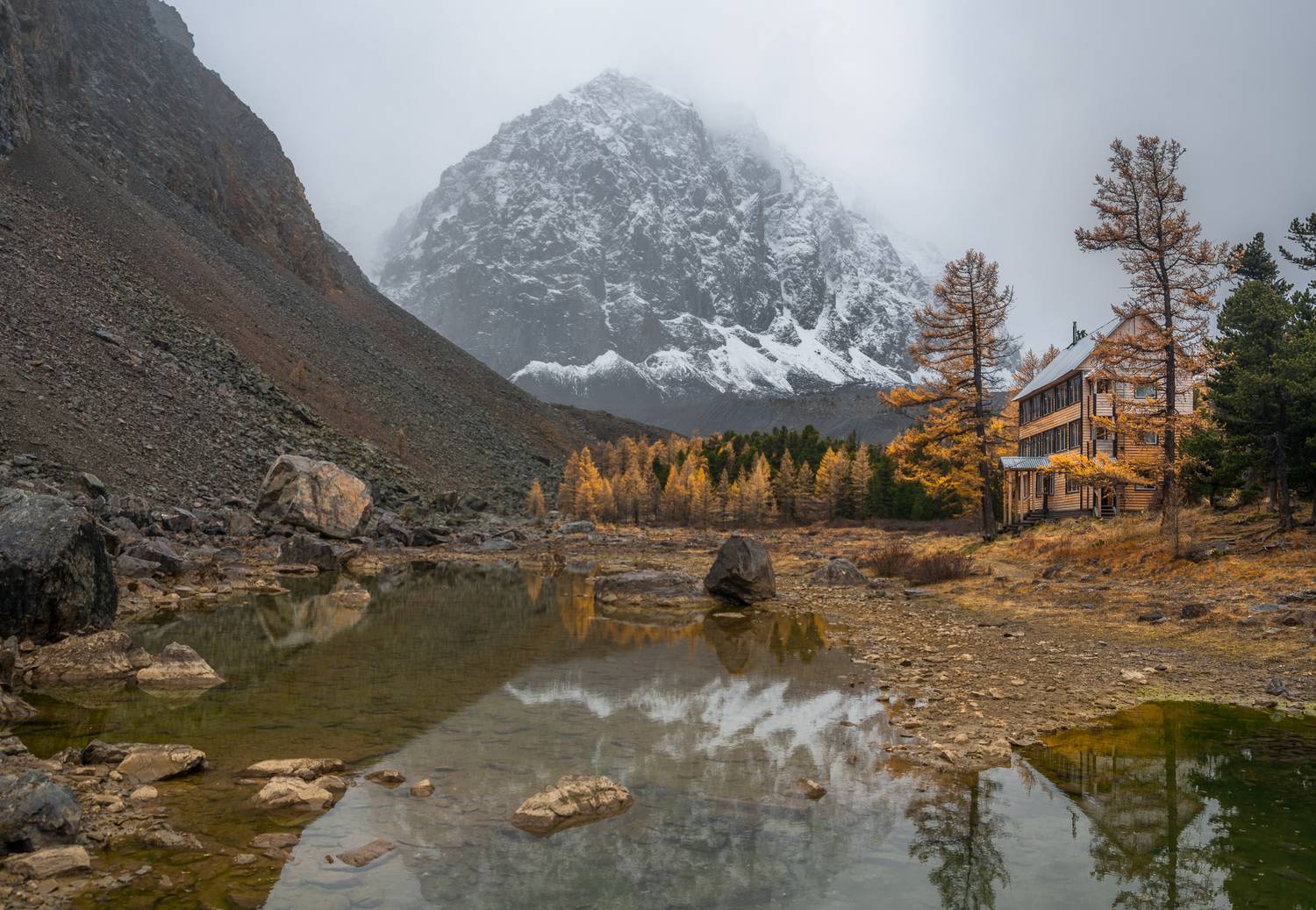 россия, горный алтай, горы, осень, Андрей Поляков