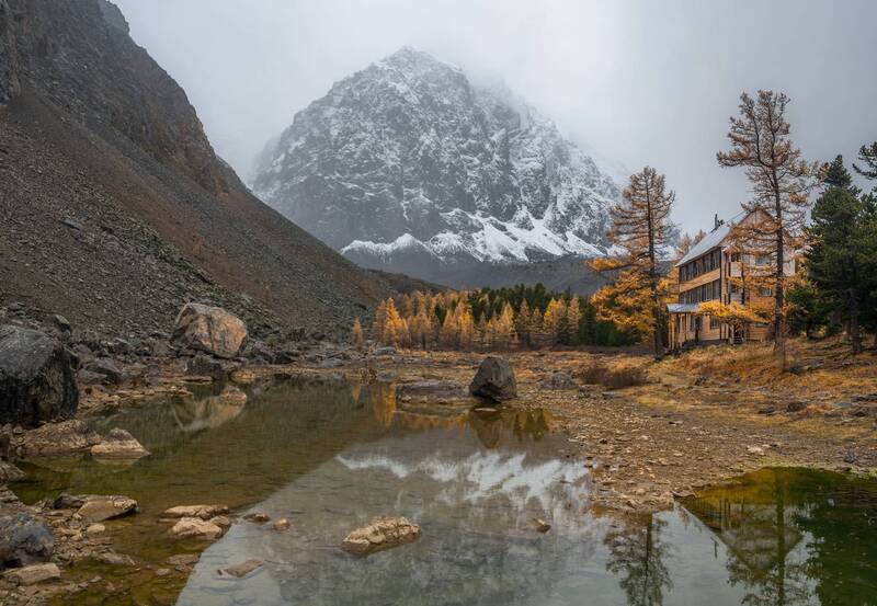 россия, горный алтай, горы, осень В горах фото превью