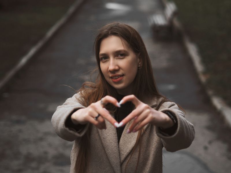 девушка, прекрасная, улица, портрет, улыбка *** фото превью