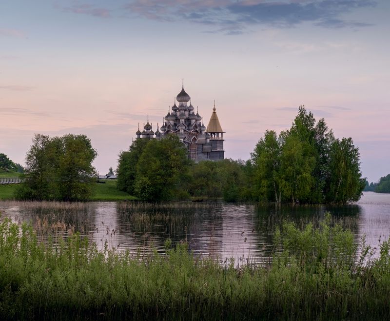кижи, онега, онежское озеро, карелия, онего, остров, русь, святая русь, russia, остров кижи, kizhi, россия православная, русский север, кижский погост, kizhi pogost, деревянное зодчество, север, святая русь нд, нд Тишина фото превью