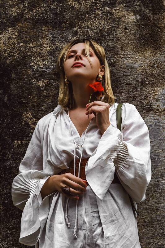 woman, portrait, art Romance in my veins, rebellion in my soul фото превью