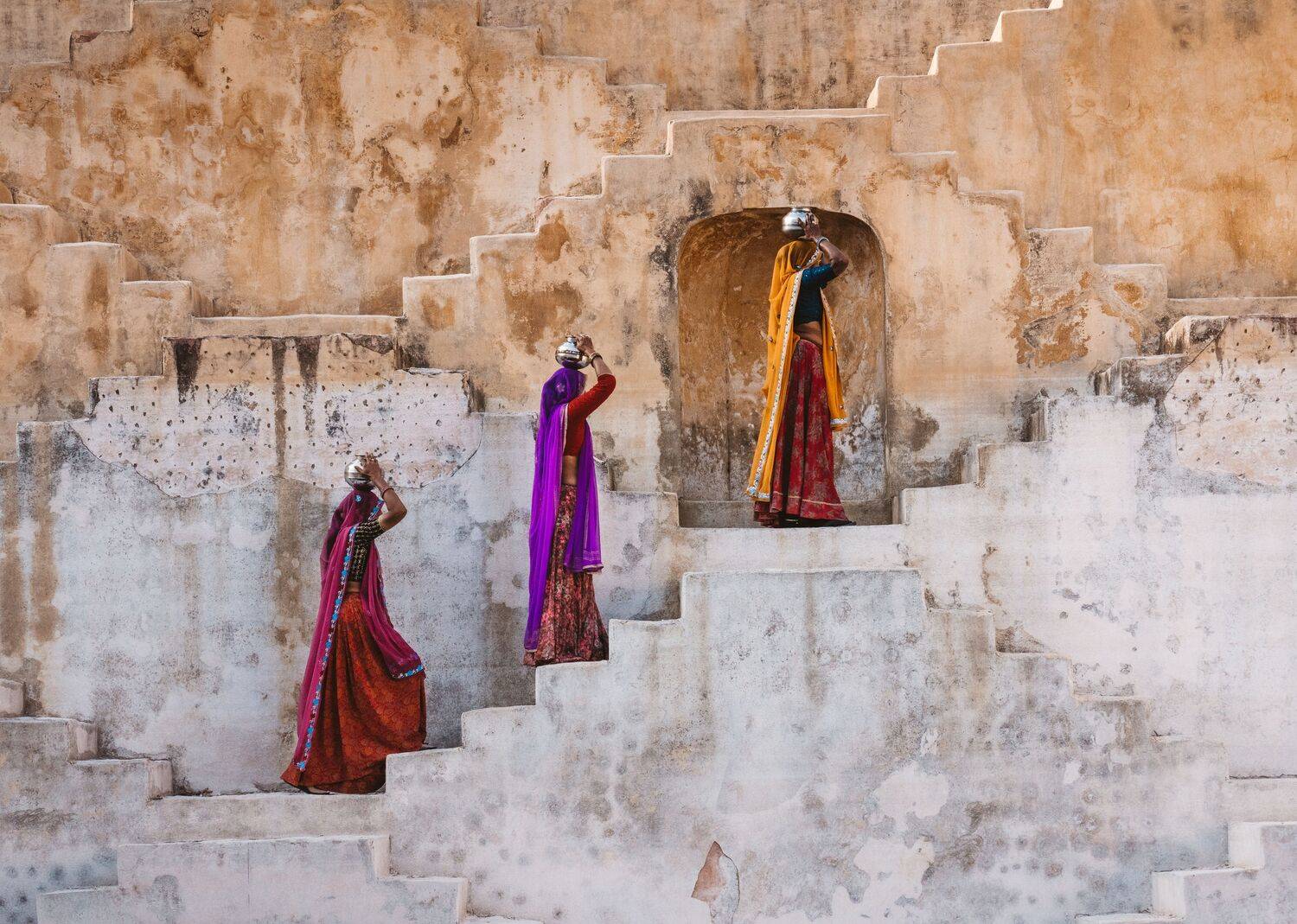 rajasthan, india, stepwell, Runa Isabel Lindberg