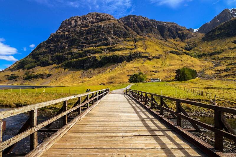 the, most, photographed, place, in, scotland Isolated house фото превью