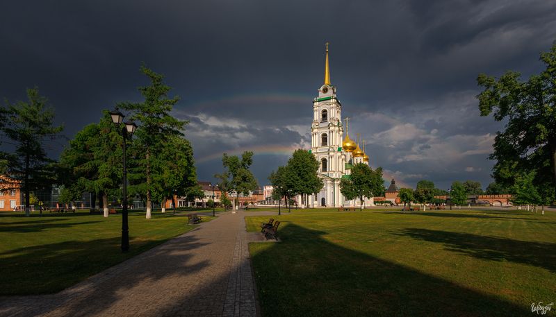 Радуга в Тульском Кремле фото превью