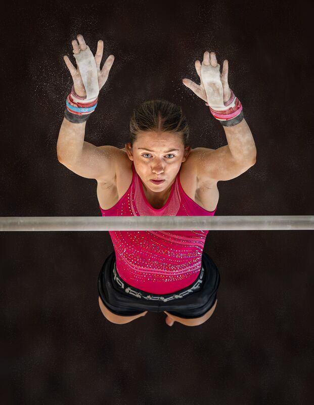 sport, sports_photography, gymnastics eyes on the high bar фото превью