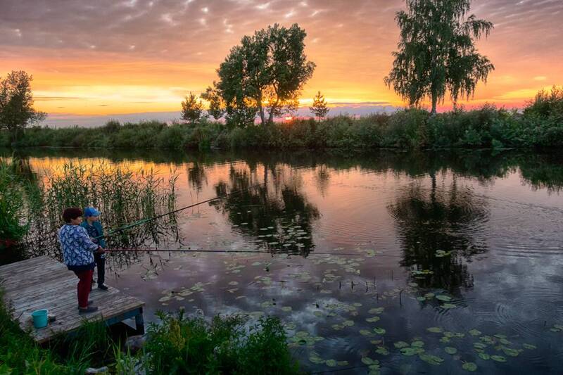 Вечер в Белозерске фото превью