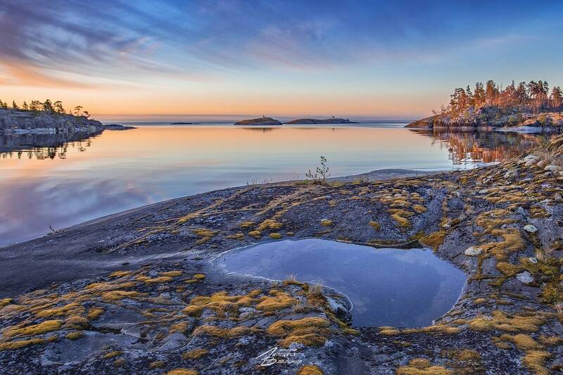 карелия, шхеры Ладожские шхеры фото превью