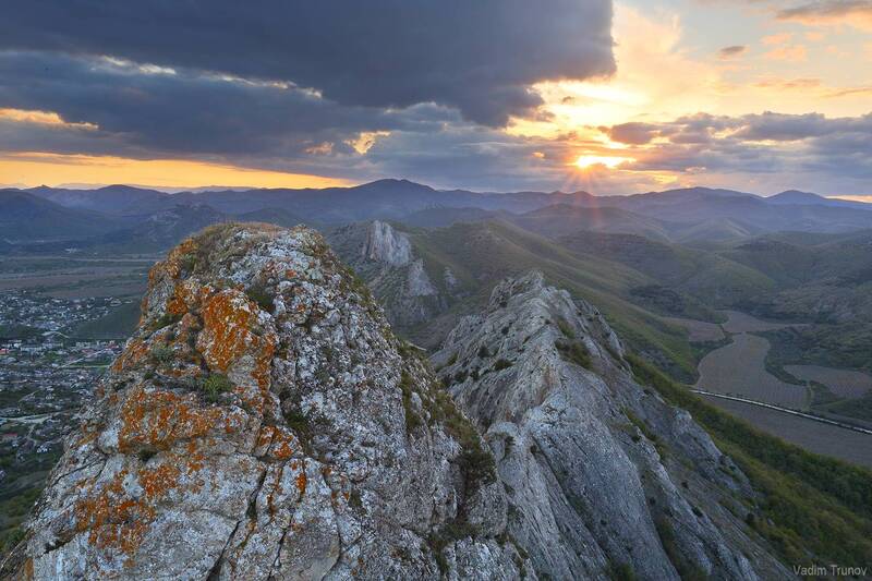 таракташ, крым, судак Таракташский хребет фото превью