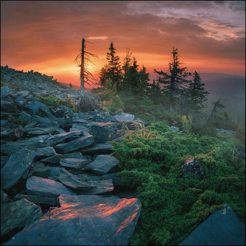 Горы, Рассвет *** фото превью