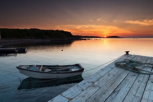 Lonely pier