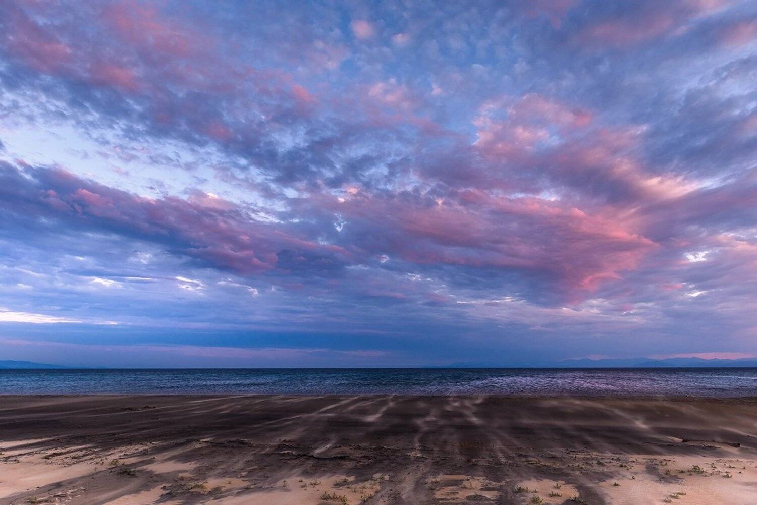 Байкал, Бурятия, Закат, Песок, Ярки, Марина Огнева