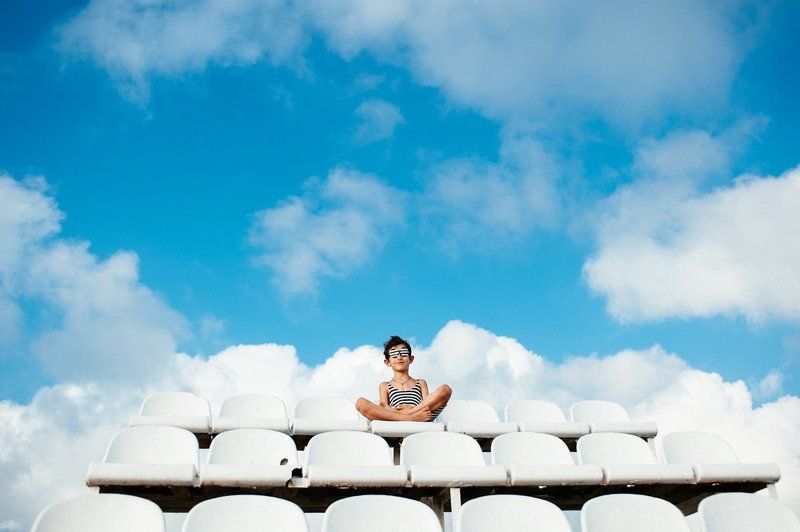 полосатый Будда фото превью