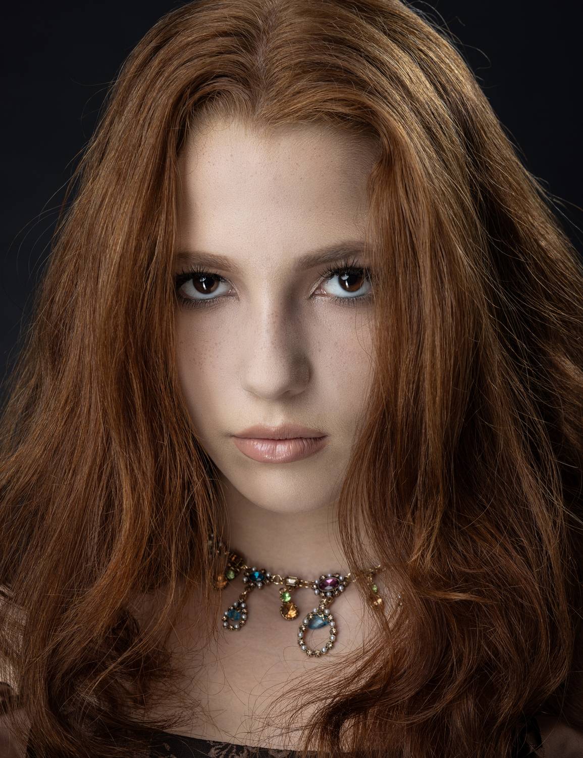 Girl, portrait, jinger, red hair, Горбачева Маментьева Татьяна