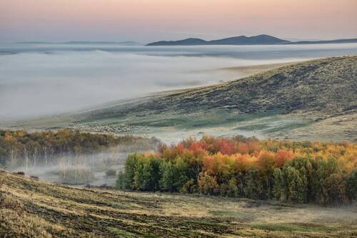 Осень в Каркаралинске