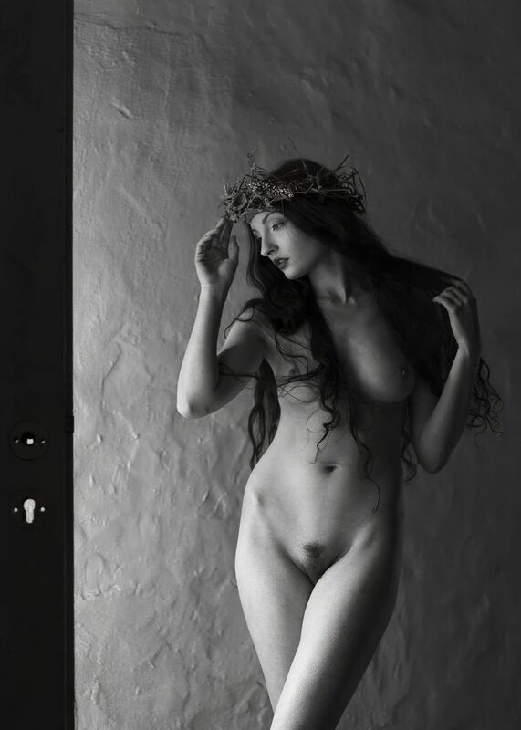 woman, naked, blackwhite, vinted Faith фото превью