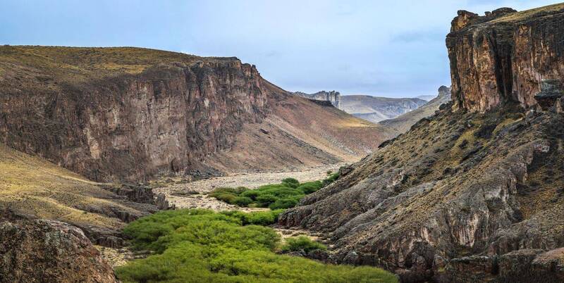 argentina Cueva de Las Manos Canyon фото превью