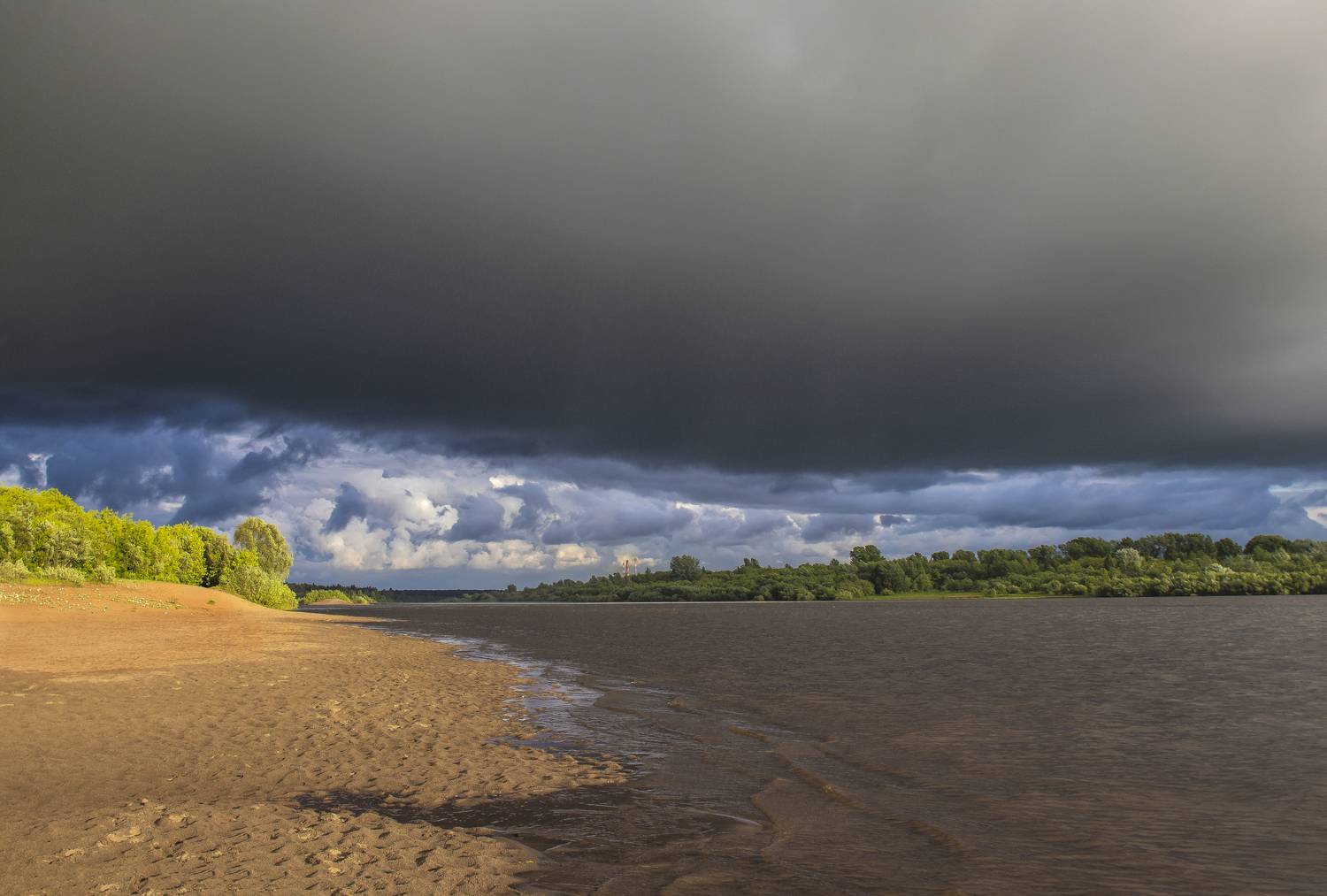 Киров, Вятка, река, вечер, лето, галина новинская