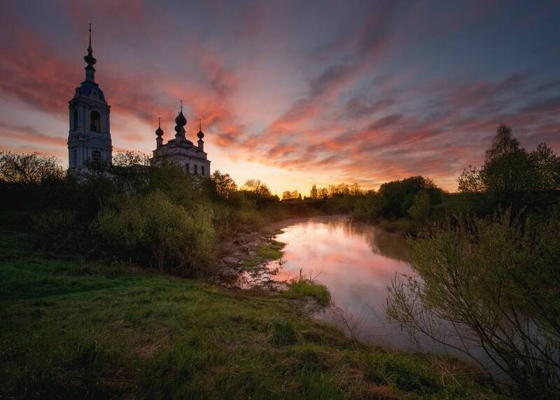 Неспокойный рассвет.. фото превью