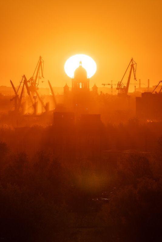 Санкт-Петербург, Исаакиевский собор Исаакиевский собор на рассвете фото превью