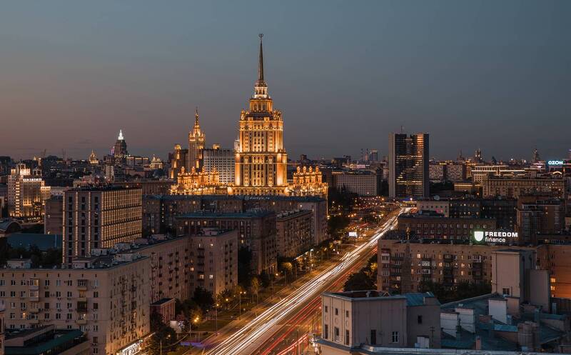 Летняя Москва фото превью