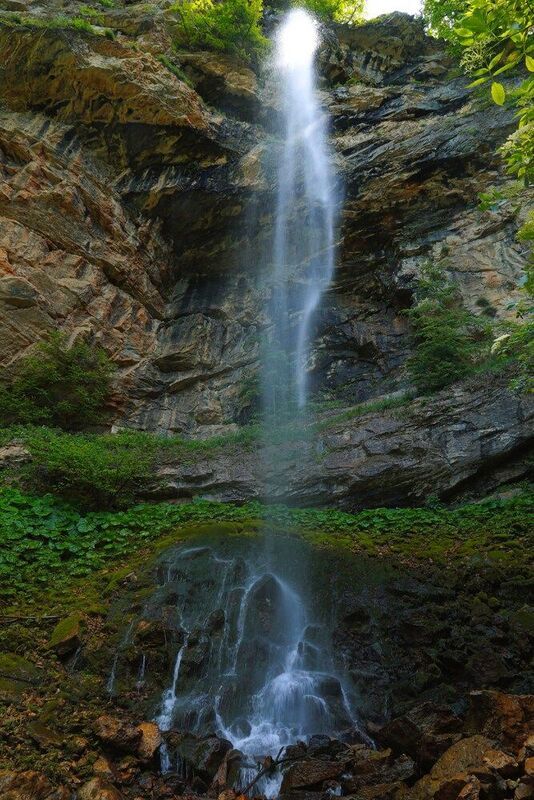 водопад, горы, лес, кайтагский район, дагестан Кайтагский водопад.. фото превью