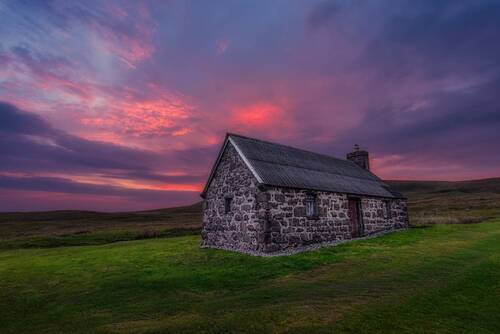 Sunset in Scotland