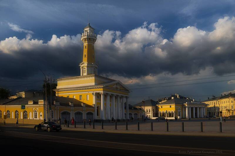 кострома, каланча Кострома. Пожарная каланча фото превью