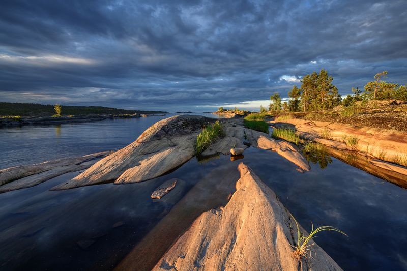 Вода и камень....  фото превью