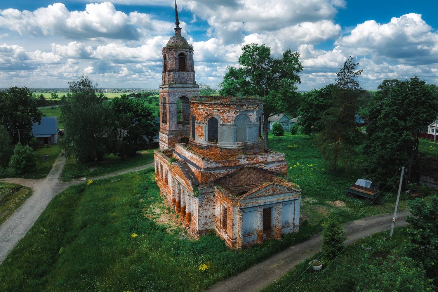 Мертвый храм живой истории. Автор: Игорь Котиков храмы, ивановскаяобласть, плес, волга, Игорь Котиков