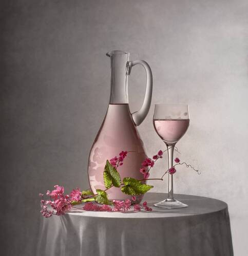 Glass and Flower